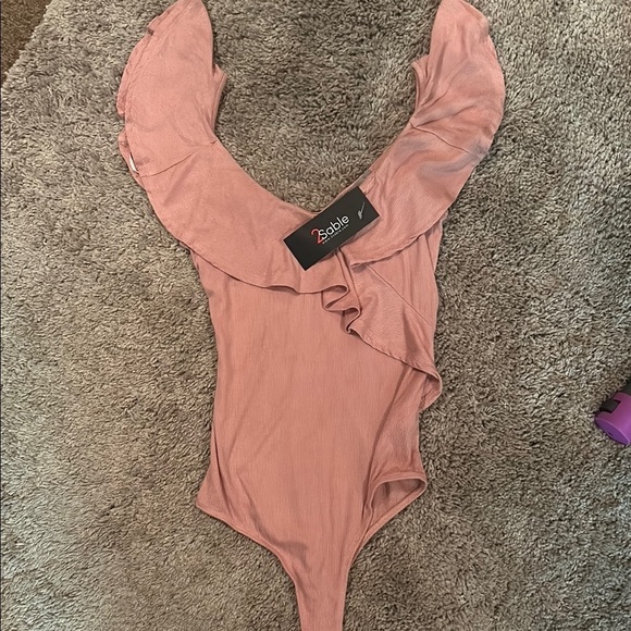 2B Bebe Tops - Bodysuit One Piece NWT